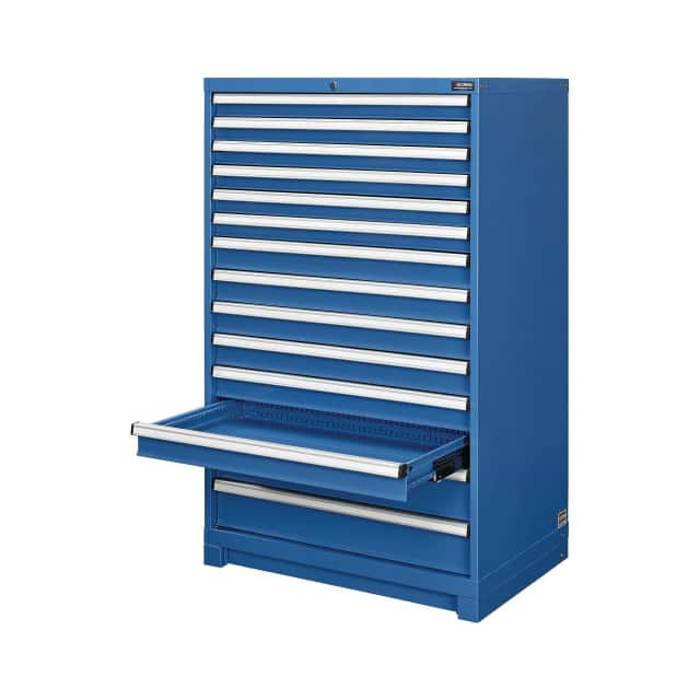 298451BL 14 DRAWER MODULAR CABINET, W/LOC