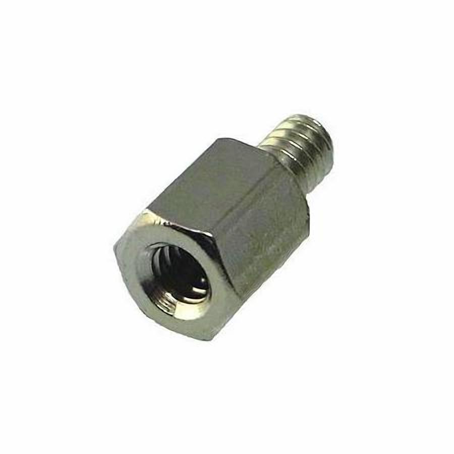 D121073-39 D-Sub jackscrew socket accessory for D-Sub connectors. Features 4-40 socket and screw threads, 3.51mm length, and integrated lock washer.