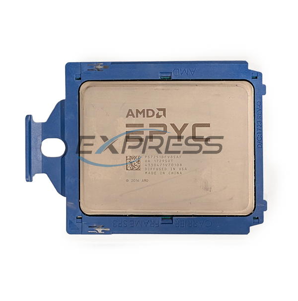 PS7251BFV8SAF The Advanced Micro Devices PS7251BFV8SAF is an EPYC series processor with 8 cores and a 2.1 GHz clock speed. It features 32MB of cache and a 120W TDP.