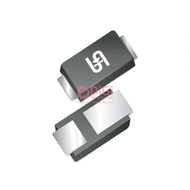 HS2JH The Taiwan Semiconductor HS2JH is a high efficient rectifier diode with a 600V reverse voltage rating and 2A average rectified current. It features a fast recovery time and is housed in a surface mount DO-214AA (SMB) package.