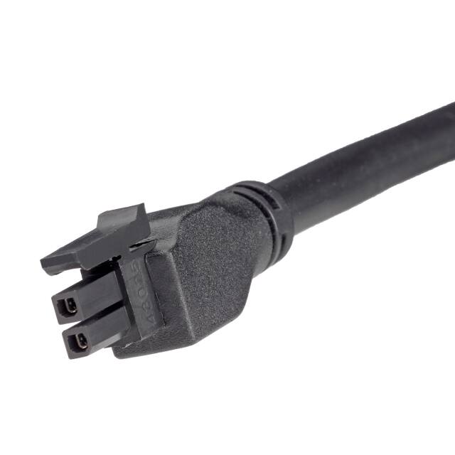 2451320210 MICROFIT 2 CIRCUIT BLACK 1M OVER