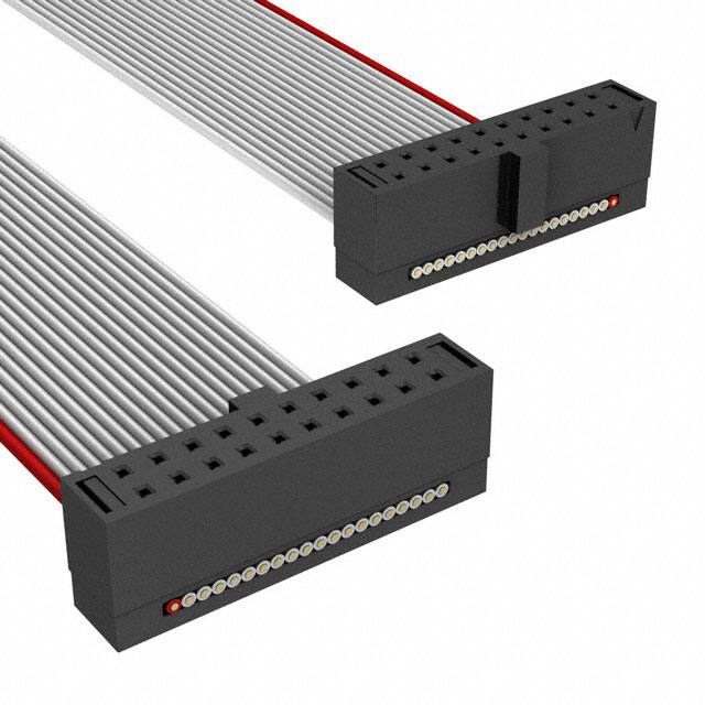 TCSD-10-D-06.00-01-N CABLE ASSEM 2MM 20POS F-F 6"