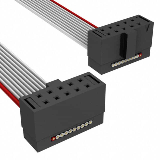 TCSD-05-D-02.00-01-N CABLE ASSEM 2MM 10POS F-F 2"