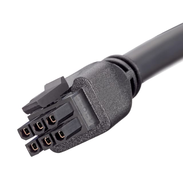 2451320605 MICROFIT 6 CIRCUIT BLACK 500MM O