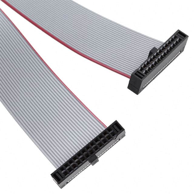 FFSD-12-D-06.00-01-N .050 X .050 C.L. FEMALE IDC ASSY