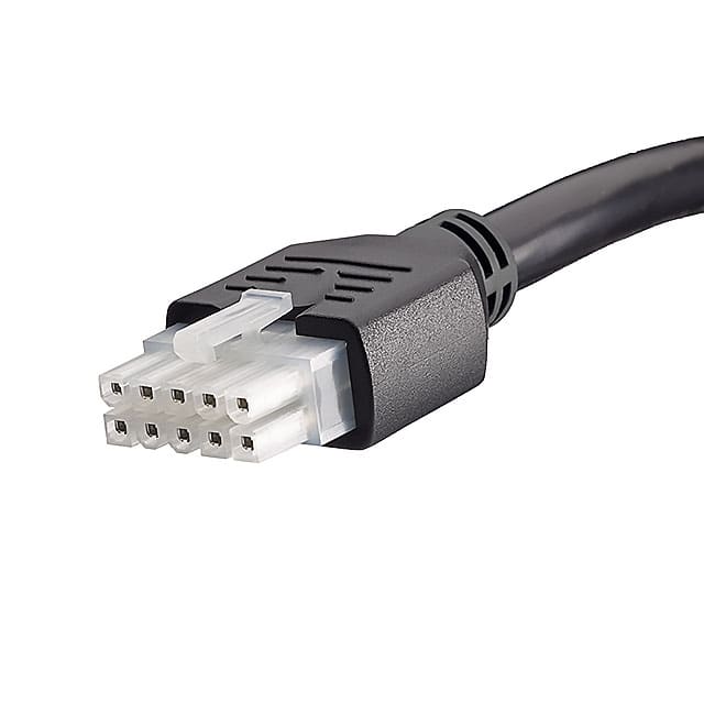 2451351010 MINIFIT JR 10 CIRCUIT BLACK 1M
