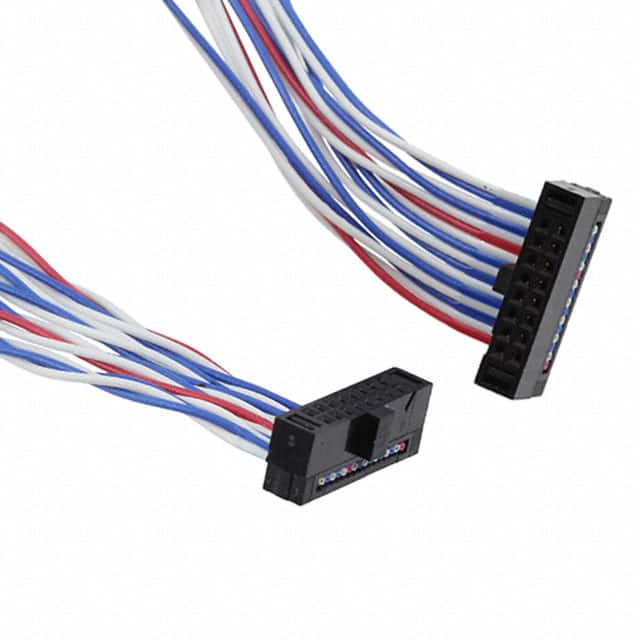 FFTP-08-D-18.00-01-N .050 X .050 C/L TWISTED PAIR FEM