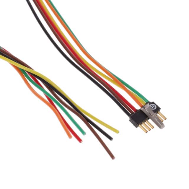 A25000-006 CONNECTOR 6POS SOCKET FEMALE W/L
