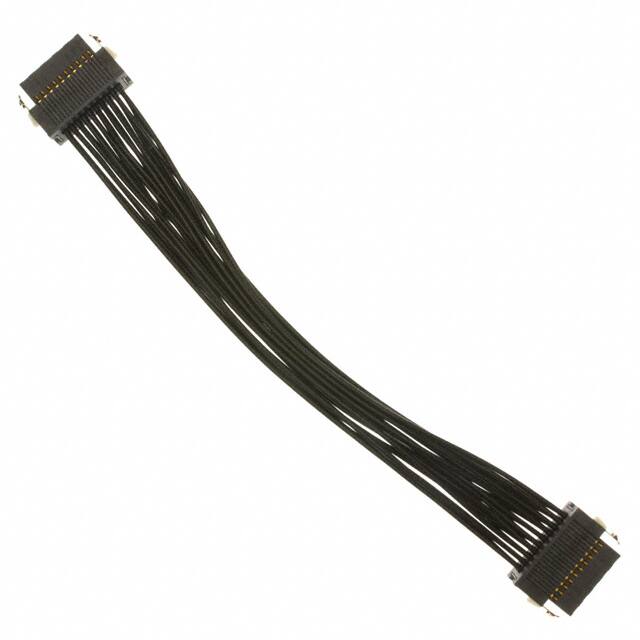 SFSD-10-28-H-05.00-DR-NUS CABLE ASSY SOCKET 20POS 28AWG