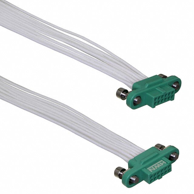 G125-FC11205F1-0150F1 CBL GECKO 1.25MM F-F 150MM 12POS