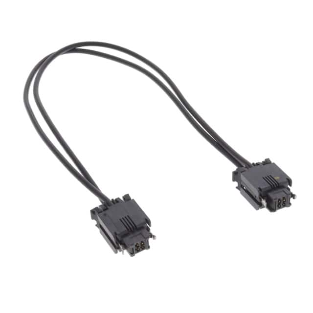 UMPC-02-L-16-P-12.0-1 CBL ASSEM MPOWER 2POS 16AWG 12"
