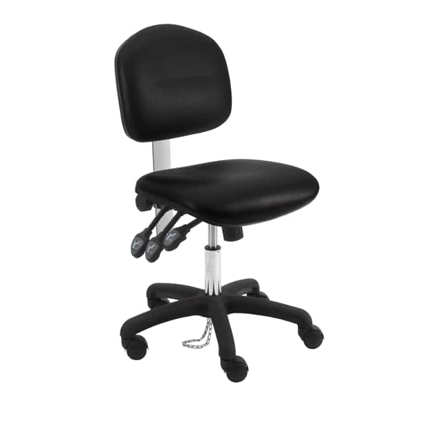 LNS-DV-TLC+BLACK BENCHPRO VINYL ESD CHAIR DESK HE