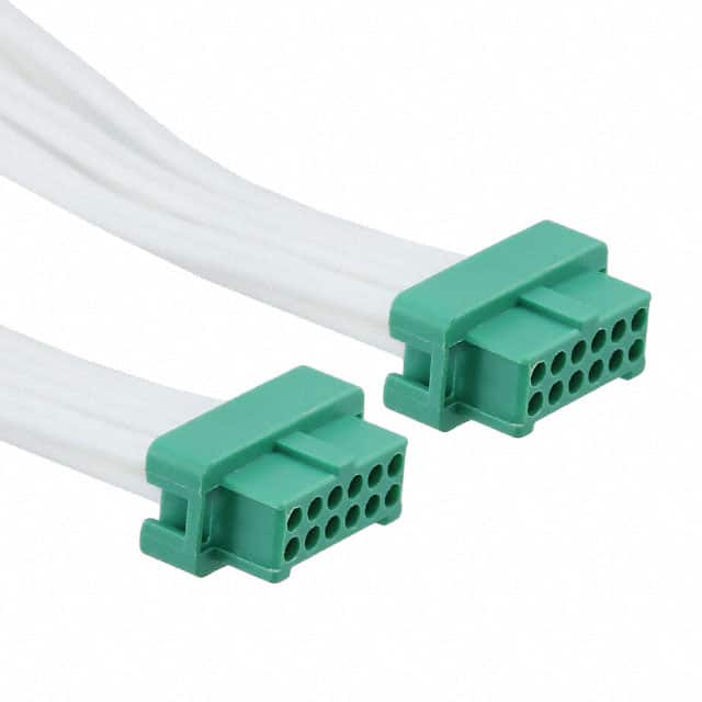 G125-FC11205L0-0300F 1.25MM F/F 12POS 26AWG 300MM
