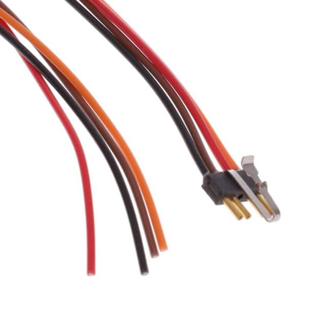 A25000-004 CONNECTOR 4POS SOCKET FEMALE W/L
