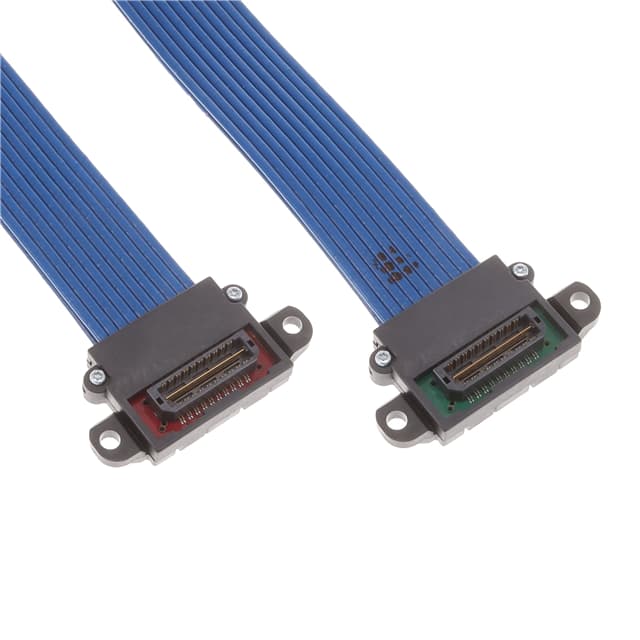 HQDP-020-06.00-TTL-TBR-5-B CBL ASSM M-M 20PAIR 6" HDR