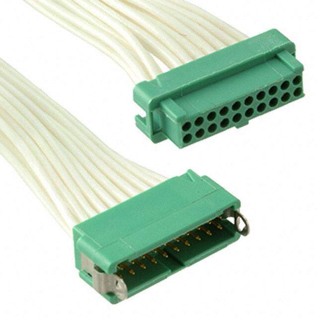 G125-MC12005L4-0150F 1.25MM M/F 20POS 26AWG 150MM