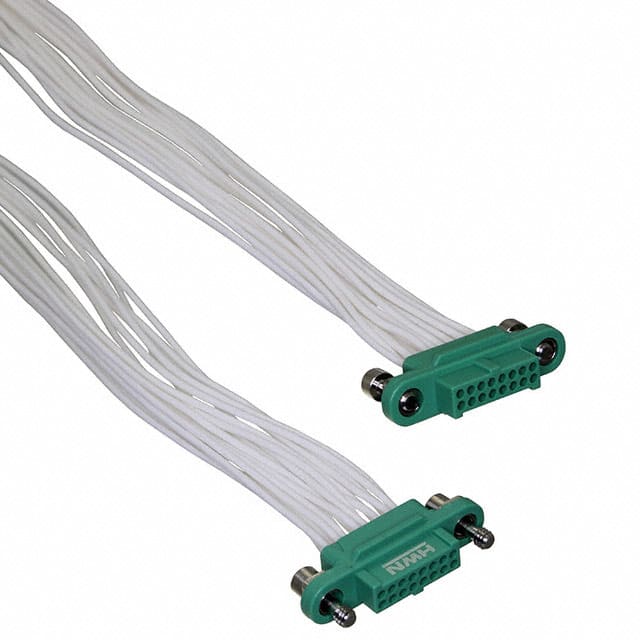 G125-FC11605F1-0300F1 CBL GECKO 1.25MM F-F 300MM 16POS