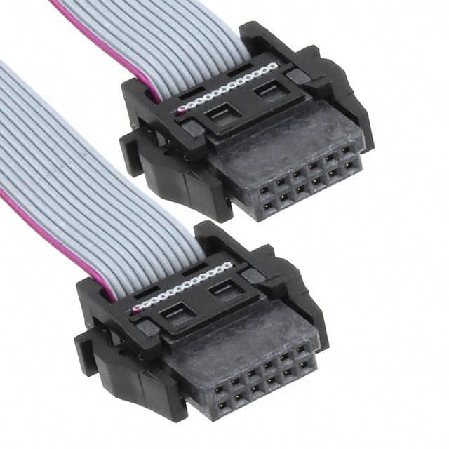 33152430500006 CABLE ASSY 12POS RCPT-RCPT 500MM