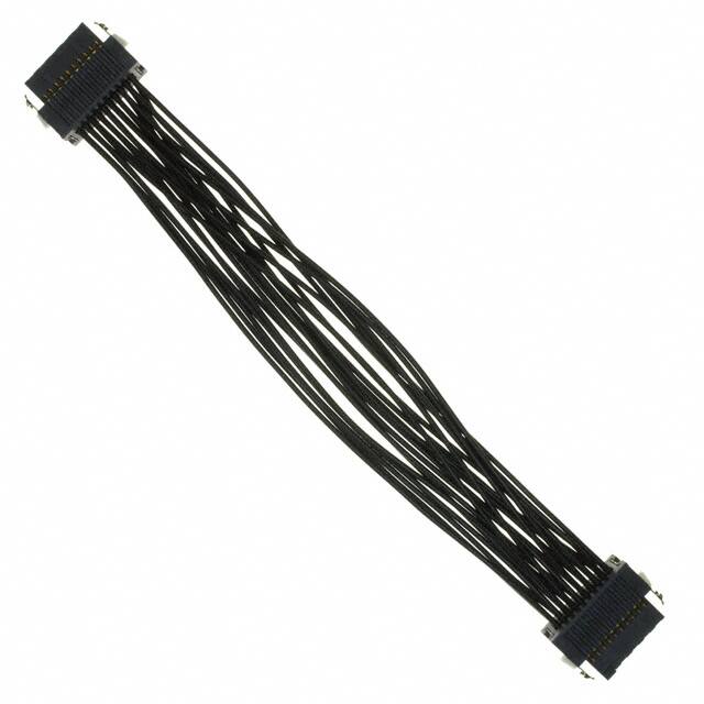 SFSD-10-28-H-05.00-DR-NDS CABLE ASSY SOCKET 20POS 28AWG