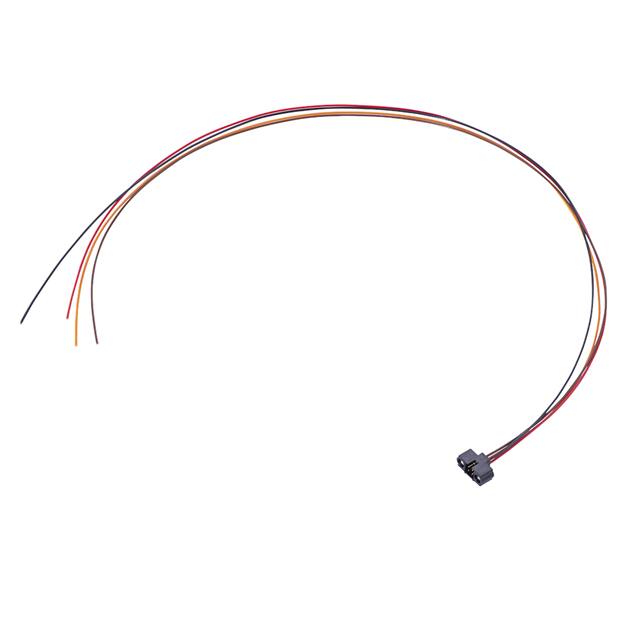 M80-MC20468M1-0450L CBL ASSY 2MM 4POS MALE TO WIRE