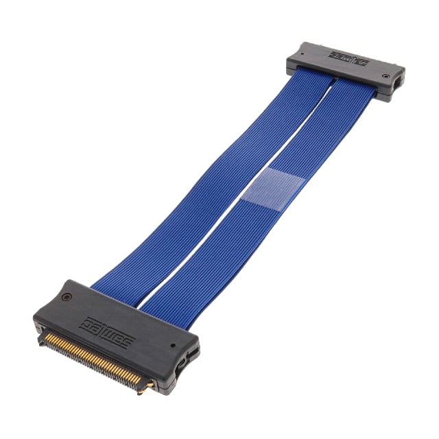 ERCD-040-06.00-TEU-TED-1-D CBL ASSEM M-M 80POS 6" HDR