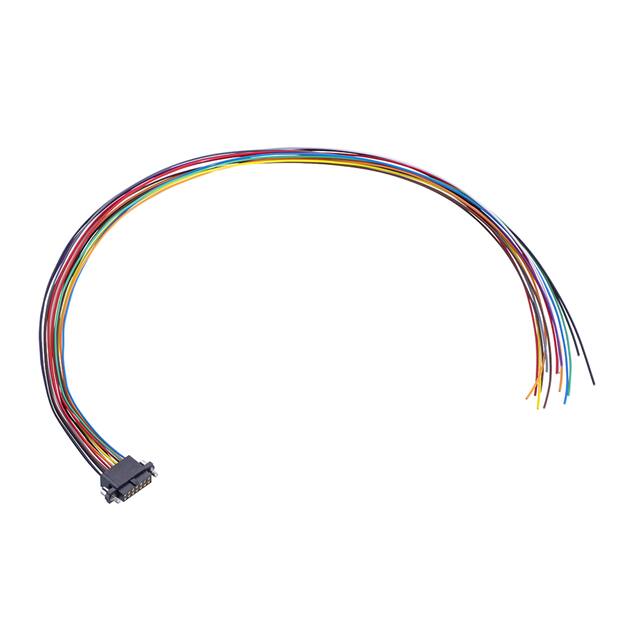 M80-FE21468F2-0450L CBL ASSY 2MM 14POS FMALE TO WIRE