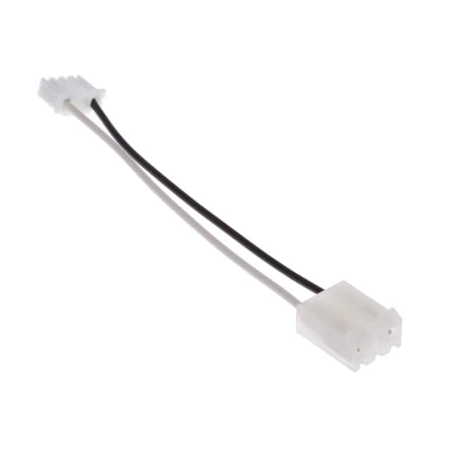 XHP410070M7MLX3(R) 3-4 POS CBL ASSY RECT PLUG-SKT