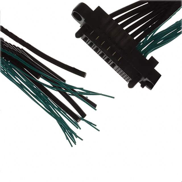 10080591-HAB0023LF CONN RCPT 6PWR+24S 10AWG STR 1M
