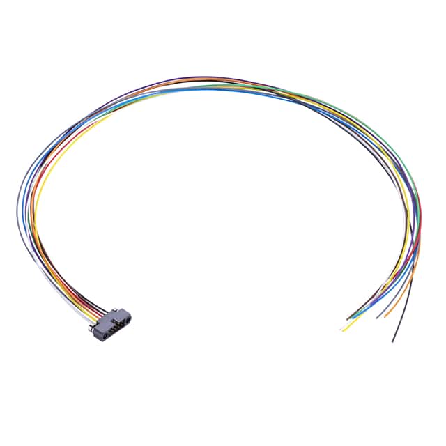 M80-MC21068MA-0450L CBL ASSY 2MM 10POS MALE TO WIRE