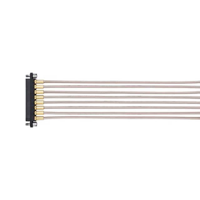 M80-FC305F1-08-0150L CBL ASS RG178 FMALE 150MM 8POS