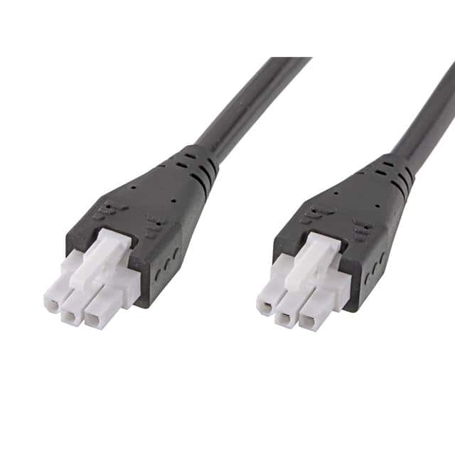2153300310 3 CKT OVERMOLD 1M F-F