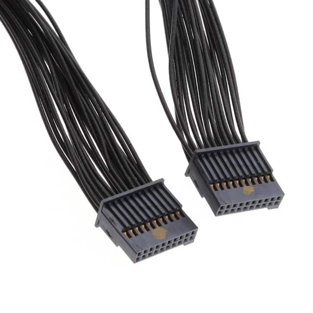 SFSD-10-28-G-10.00-D-NDX .050 SOCKET DISCRETE CABLE ASSEM