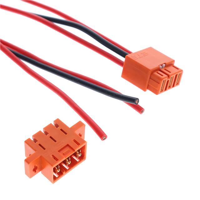 1-2332664-4 CABLE ASSY 0.315" 3POS F-M