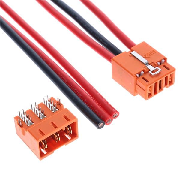 2332664-7 CABLE ASSY 0.315" 3POS F-M