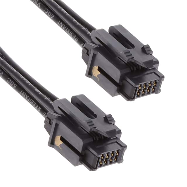 UMPC-04-L-18-P-12.0-1 CBL ASSEM MPOWER 4POS 18AWG 12"