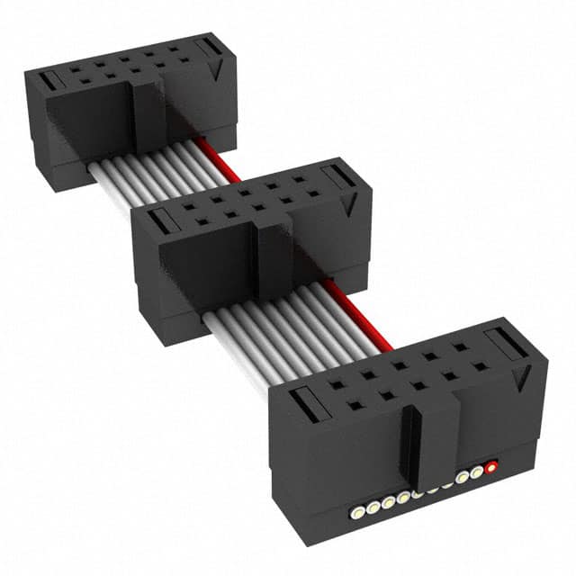 FFSD-05-D-17.00-01-N-D02 .050 X .050 C.L. FEMALE IDC ASSE