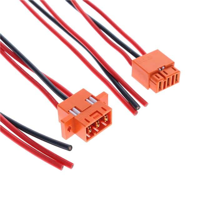 1-2332663-4 CABLE ASSY 0.315" 3POS F-M