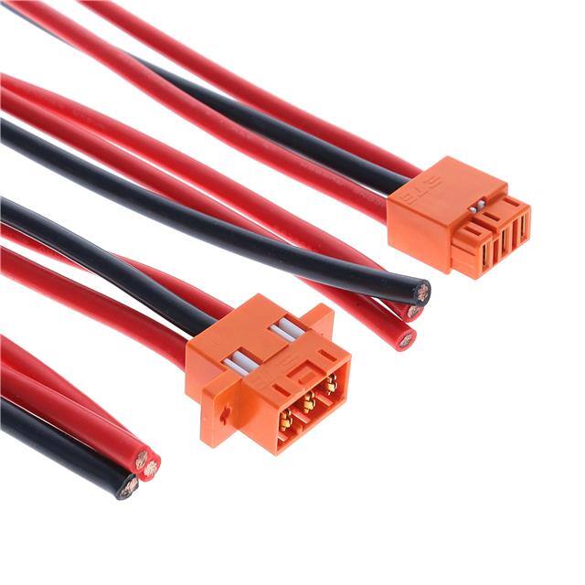 1-2332663-6 CABLE ASSY 0.315" 3POS F-M