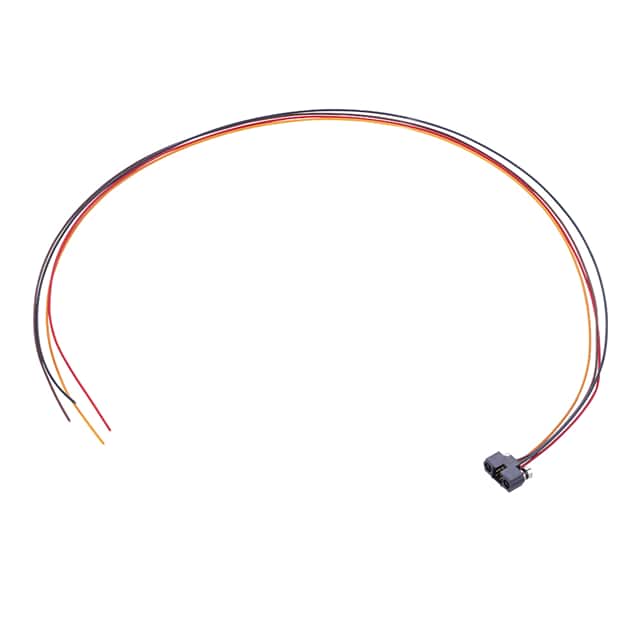 M80-MC20468MA-0450L CBL ASSY 2MM 4POS MALE TO WIRE