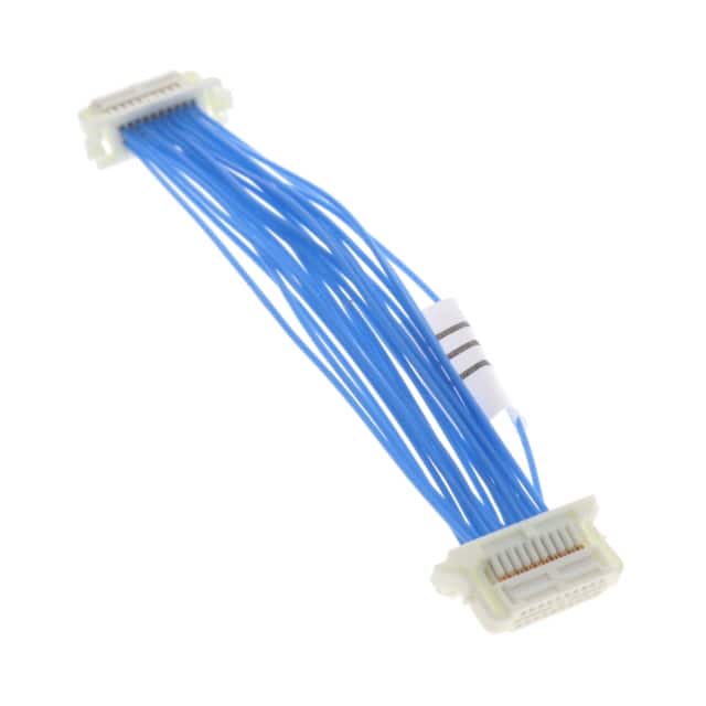 SESDT-10-32-G-03.0-L1 0.80 MM DOUBLE ROW DISCRETE TEFL