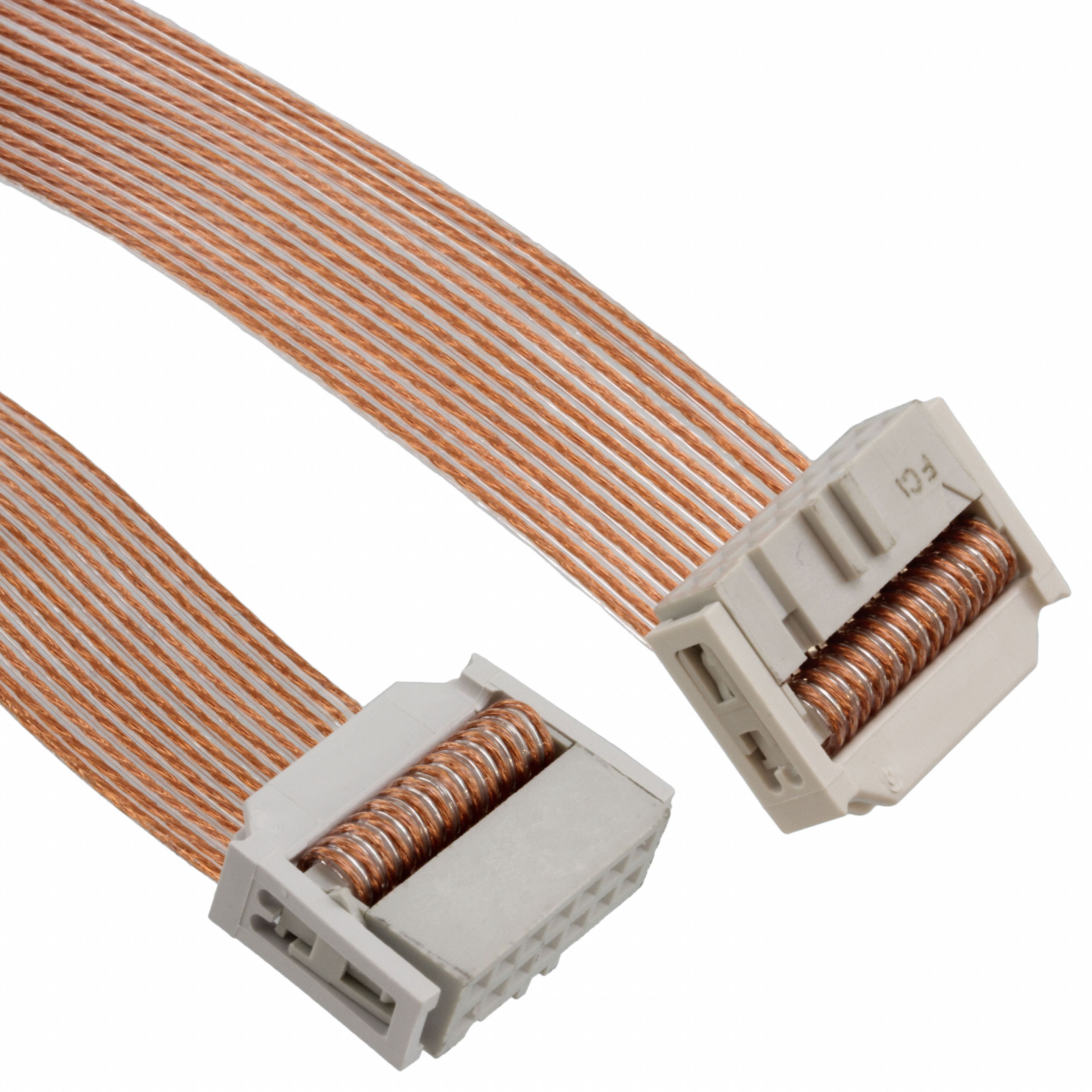 310J101-14-CA003 FLT RIB CBL .050" 28AWG 14C 3'
