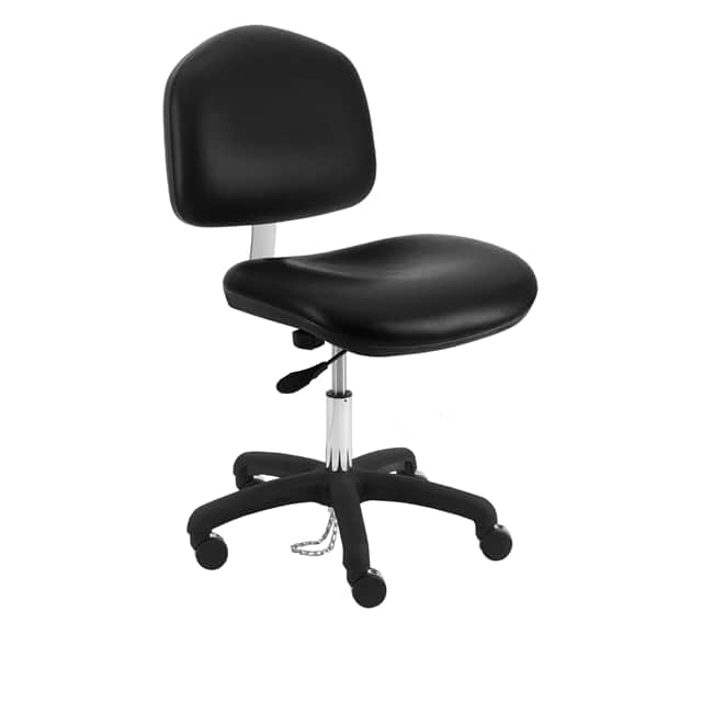 WNS-DV1+BLACK BENCHPRO VINYL ESD WIDE CHAIR DE