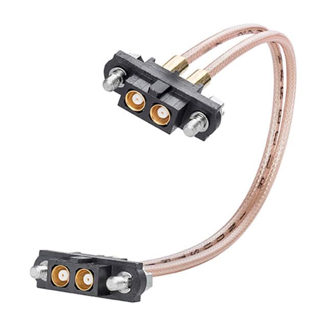 M80-FC305F1-02-0450F1 CBL ASSEM RG178 F-F 450MM 2POS