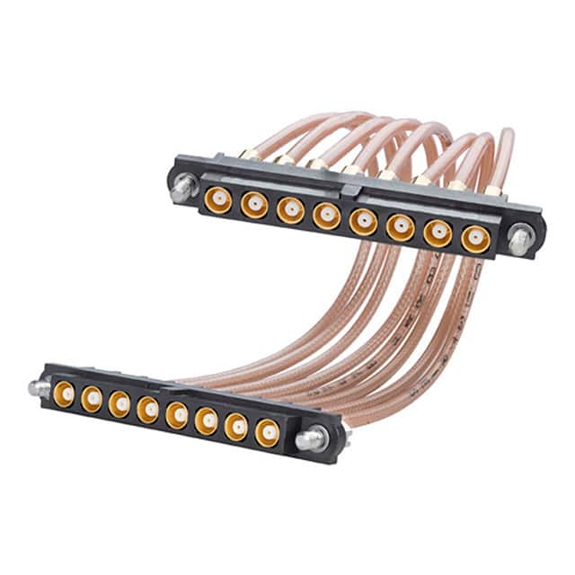 M80-FC305F1-08-0450F1 CBL ASSEM RG178 F-F 450MM 8POS