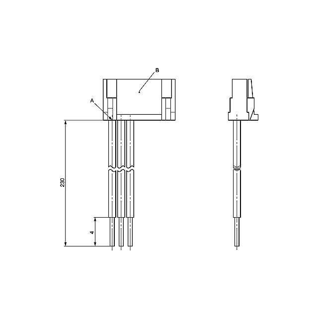 3-134-545 ACCESSORY CHS 3 WIRE HARNESS 230