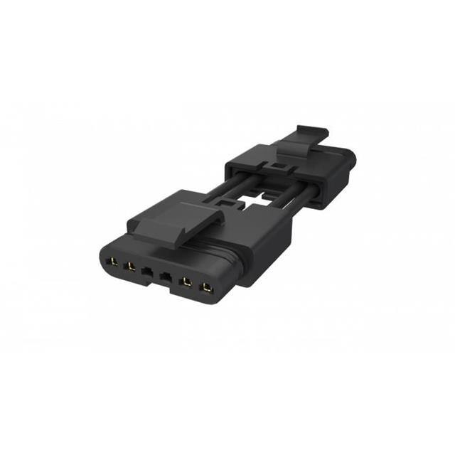 FLHT4C008A0 4 POSITION,PLUG TO PLUG,SOCKET,D