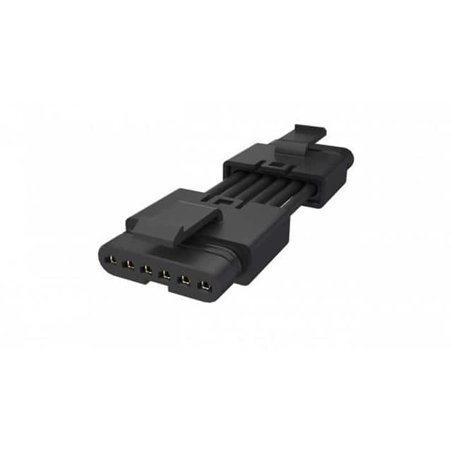 FLHT6C008C0 6 POSITION,PLUG TO PLUG,SOCKET,D