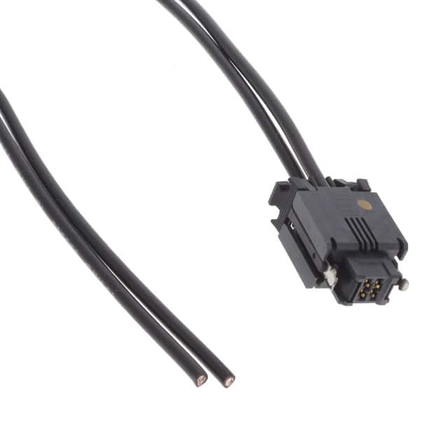 UMPC-02-L-16-M-12.0 CBL ASSEM MPOWER 2POS 16AWG 12"