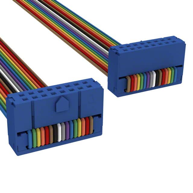 C3DDG-1618M IDC CABLE - CKR16G/AE16M/CKR16G