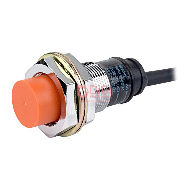 PRD18-7DP The Autonics PRD18-7DP is an inductive proximity sensor designed for industrial applications. It features a 7mm sensing distance and a PNP-NO, 3-wire output.
